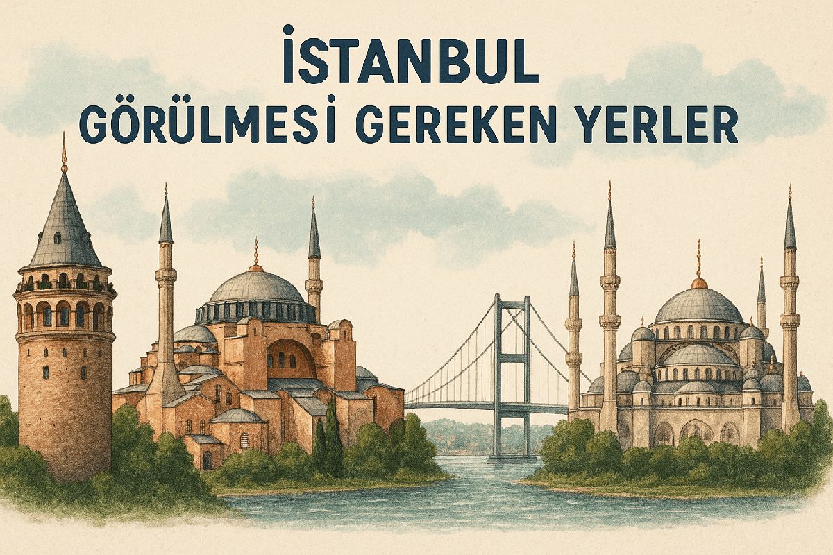 İstanbul Görülmesi Gereken Yerler | Eşsiz Manzaralar Şehri