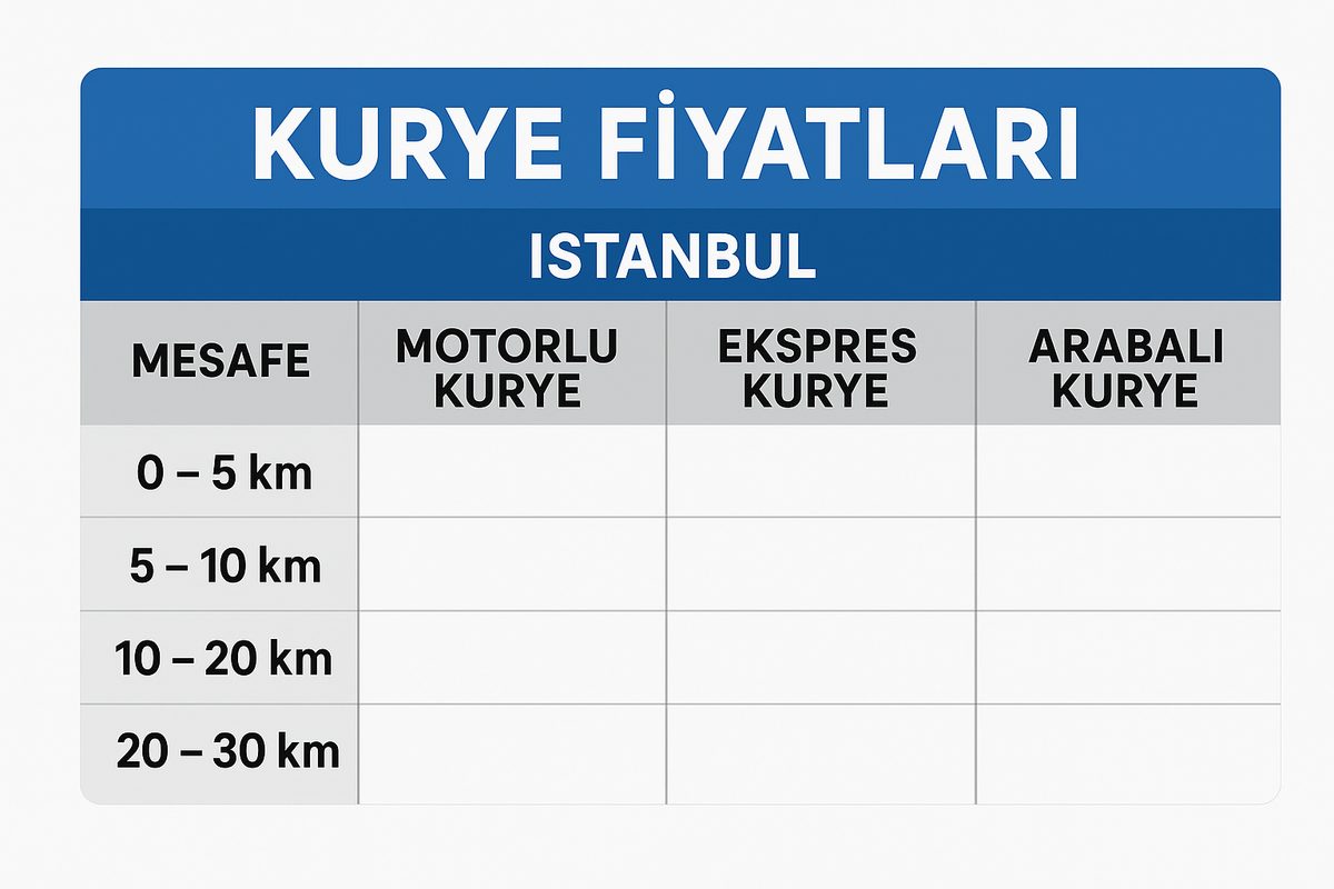 Kurye Fiyatları: Hangi Faktörler Maliyeti Belirliyor?