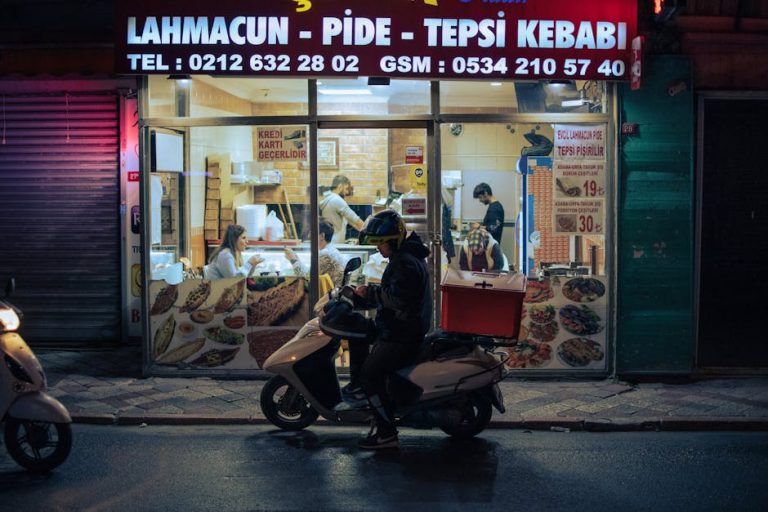 Restoran kurye teslimatı