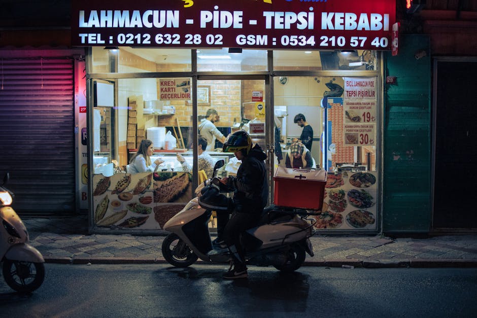 Restoran kurye teslimatı